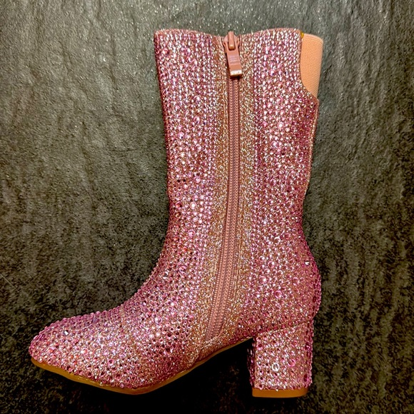 COPY - Toddler Rhinestone Shoes - 11C - Picture 2 of 4